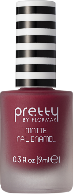 Лак для ногтей Pretty PR Matte Nail Enamel матовый 004 Cherry 9 мл ...