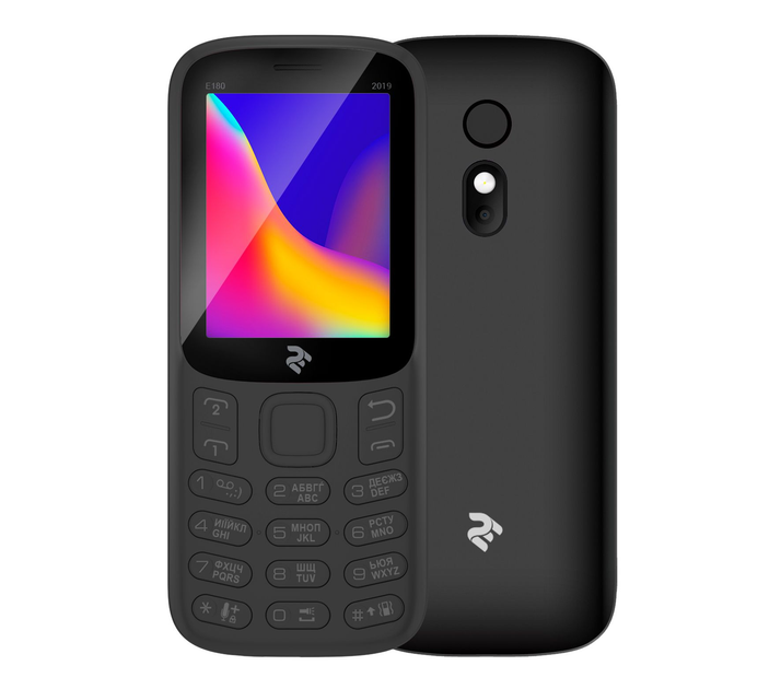 Мобільний телефон 2E E180 2019 Dual Sim Black (680576170033) – фото ...