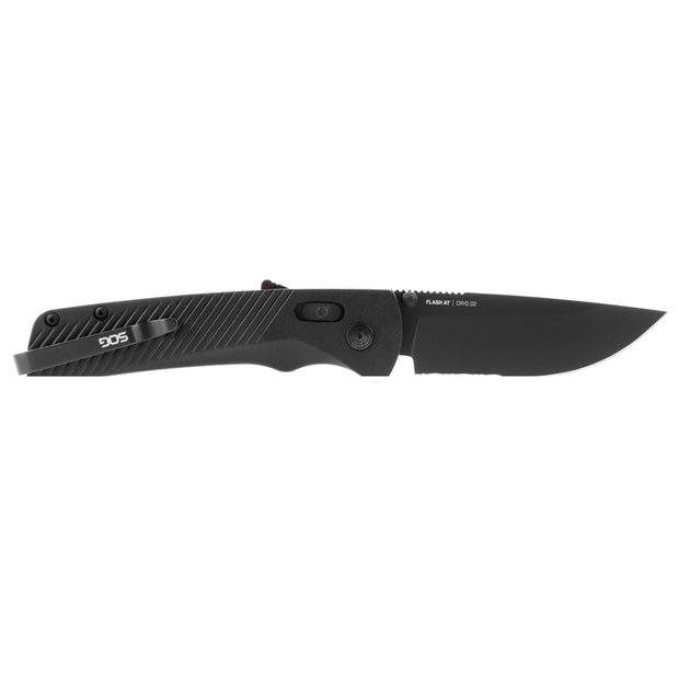 Нож складной SOG Flash AT, Black Out (SOG 11-18-01-57) - изображение 2