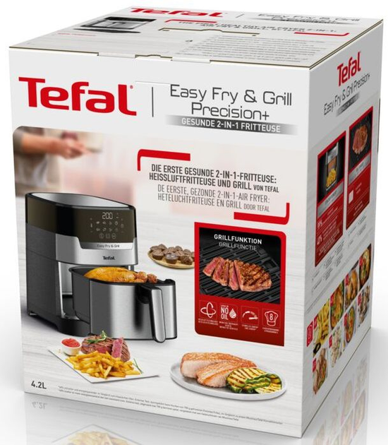 Мультипіч TEFAL Easy Fry&Grill Precision EY505D15 - зображення 19