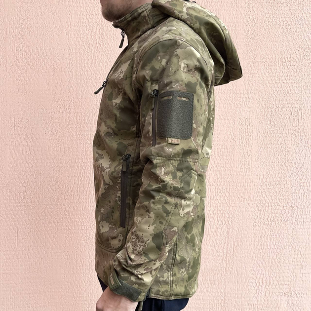 Куртка чоловіча тактична Мультикам Combat Туреччина Софтшел Soft-Shell ЗСУ (ЗСУ) XXXL 80721 - зображення 2