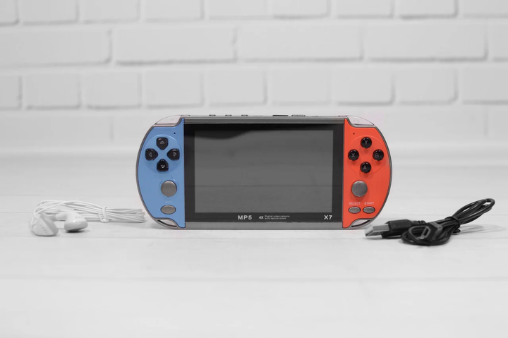 Приставка портативная игровая консоль Puls PSP X-7-Camera 20000 игр 8gb-5.1" с камерой, ТВ выход, с картой microSD 32Гб в комплекте - изображение 9