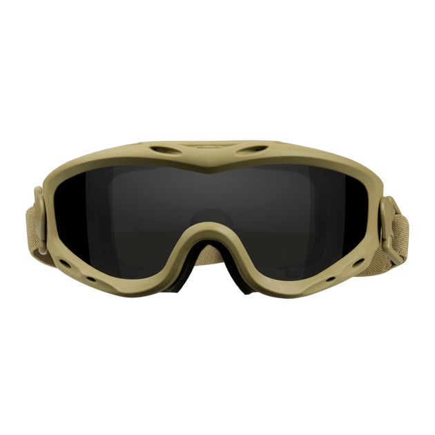 Wiley X SPEAR Dual Ballistic Goggles Grey/Clar/Orange Lens/Matte Nude Frame - зображення 1