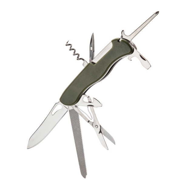 Многофункциональный нож HH042014110OL, olive, 10 инструментов - изображение 1