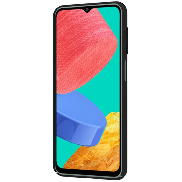 Карбонова накладка Nillkin Camshield (шторка на камеру) Samsung Galaxy M33 5G Чорний / Black - зображення 4