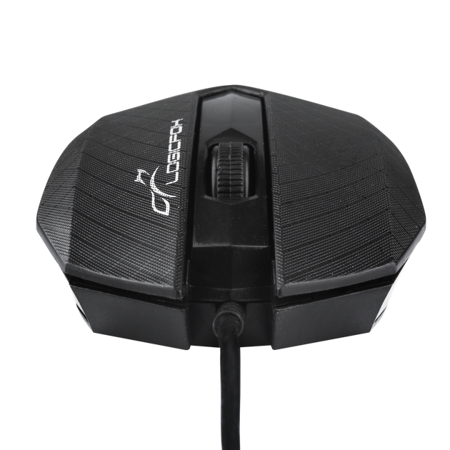 Миша LogicFox LF-MS 070 дротова 1200 DPI USB 1.5 м Чорна (10321) - изображение 3