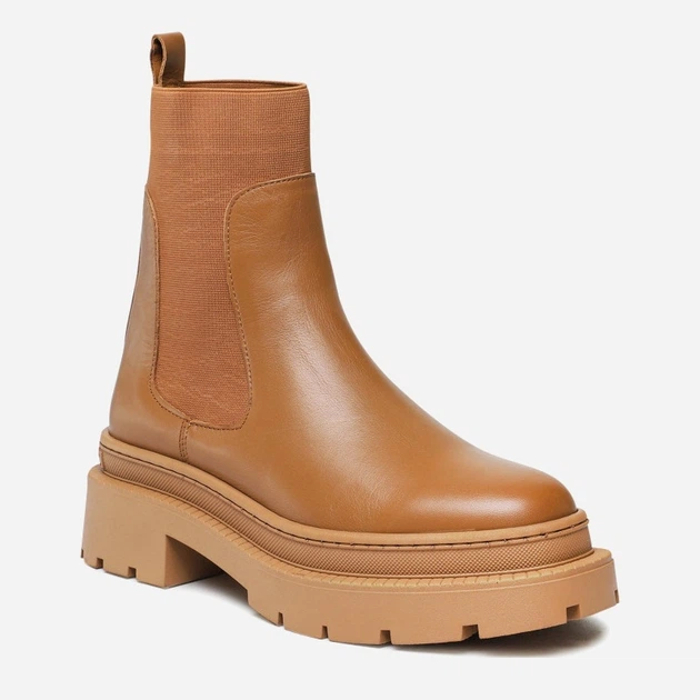 Sztyblety damskie skórzane Gino Rossi 222FW104 40 26.1 cm Brązowe (5904862112312) - obraz 2