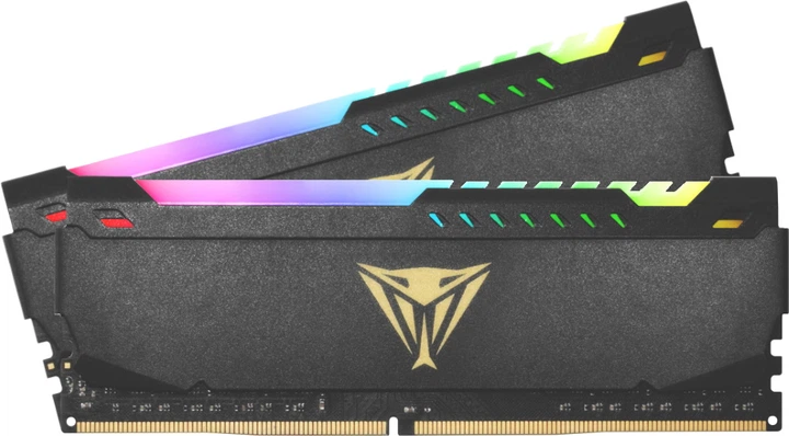 Pamięć RAM Patriot DDR4-3200 32768MB PC4-25600 (zestaw 2x16384) Viper Steel RGB (PVSR432G320C6K) - obraz 2