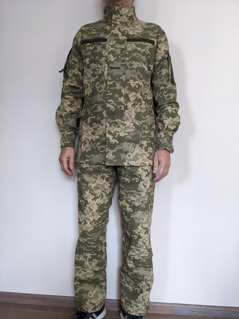 Військова форма ЗСУ уставна піксель ріпстоп Розмір 54/4 (Зріст 173-179 см) - зображення 1