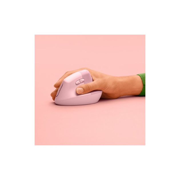 Мышка Logitech Lift Vertical Ergonomic Wireless/Bluetooth Rose (910 ...