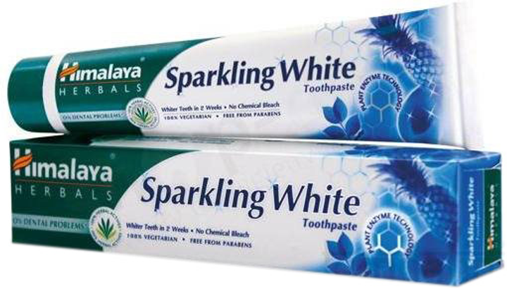 Зубная паста Himalaya Herbals Sparkly White Отбеливающая 150 г ...
