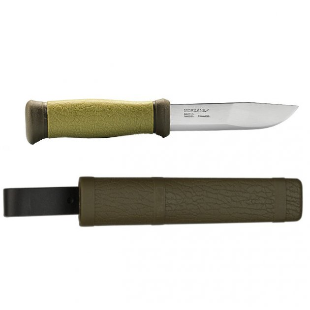 Ніж Morakniv Outdoor 2000 stainless steel зелений - зображення 1