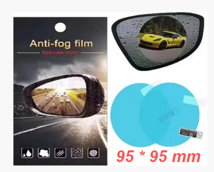 Плівка на дзеркало антидощ 2 шт Anti Fog 95*95 мм – фото, отзывы ...