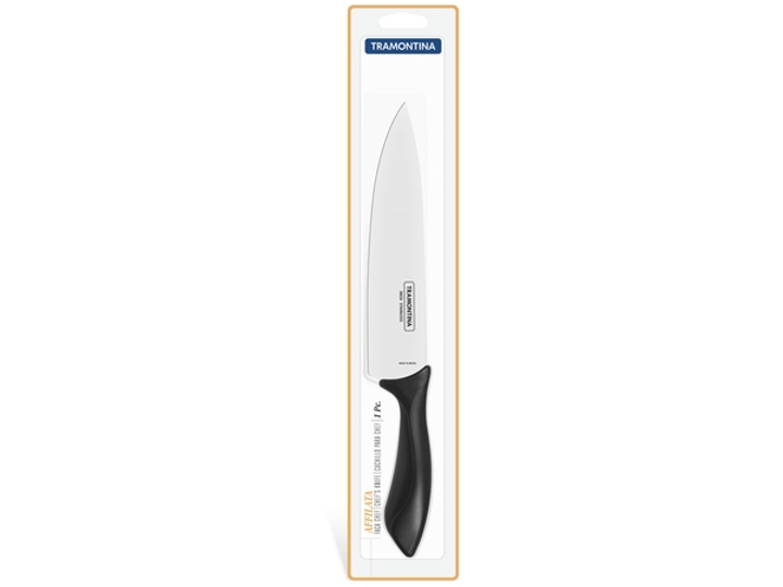 Кухонный нож Tramontina Affilata поварской Chef 203 мм Black 23654/108 ...