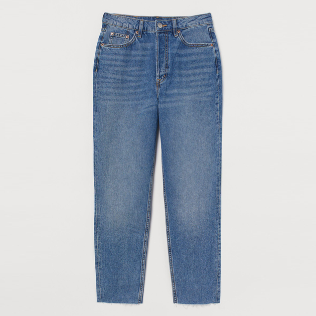 Джинсы H&M XAZ325451LASF 44 Светло-синие (DD8000006556435) – в интернет ...
