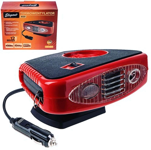 Тепловентилятор автомобильный керамический 150W Elegant 101507 с ...