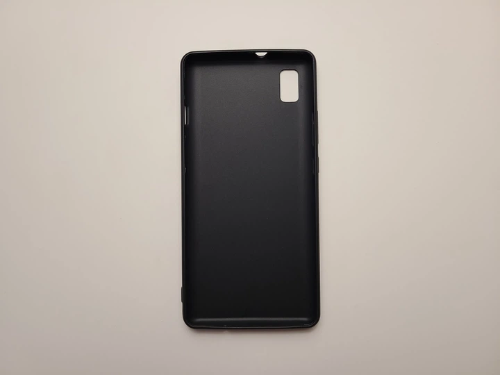 Чехол TPU Matte для ZTE Blade L210 бампер черный - Фото 2 Чехол TPU Matte для ZTE Blade L210 бампер черный - изображение 2