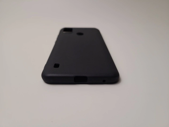 Чехол TPU Matte для ZTE Blade A51 бампер черный - Фото 5 Чехол TPU Matte для ZTE Blade A51 бампер черный - изображение 5