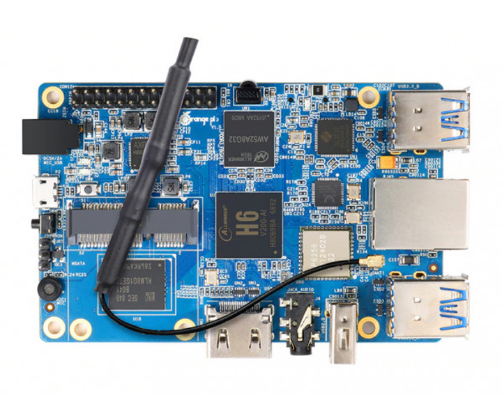 Мінікомп'ютер Orange Pi 3 2Gb Без EMMC - изображение 1