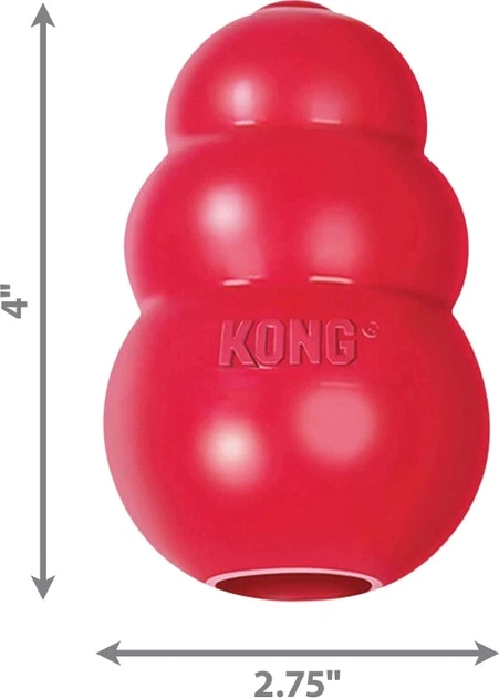 Zabawka dla psów KONG Refillable Classic Chew Dog Toy - L (KONGT1E) - obraz 3