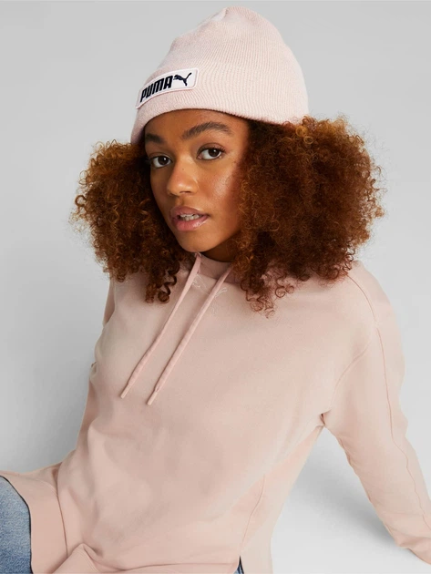 Czapka damska Puma Classic Cuff Beanie 2343407 One Size Rose Quartz (4065449749299) - obraz 2