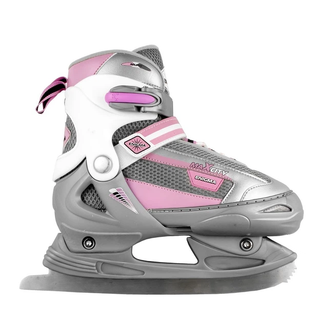 Коньки раздвижные MAXCITY ENIGMA girl 34-37 Pink - Фото 1 Коньки раздвижные MAXCITY ENIGMA girl 34-37 Pink - изображение 1