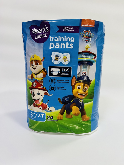 Parent's Choice Paw Patrol Training Pants for Boys, 2T/3T, 24