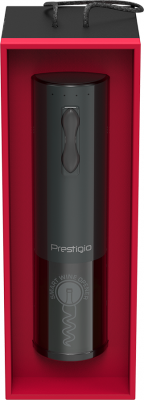 Розумний штопор Prestigio Bolsena Smart Wine Opener Black (PWO101BK_EN) - Фото 6 Розумний штопор Prestigio Bolsena Smart Wine Opener Black (PWO101BK_EN) - зображення 6
