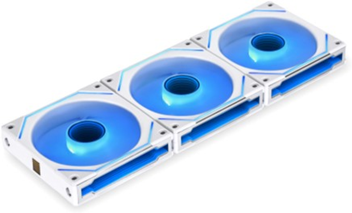 Набор вентиляторов Lian Li Uni Fan IN 120-3 Triple White (G99.12SLIN3W.00) - изображение 1