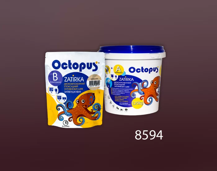 Затирка для плитки Octopus Zatirka 8594 эпоксидная 1,25 кг - изображение 2