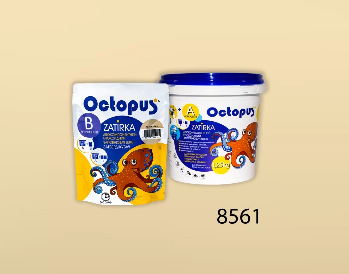 Затирка для плитки Octopus Zatirka 8561 эпоксидная 1,25 кг - изображение 2