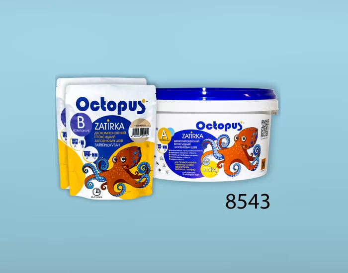 Затирка для плитки Octopus Zatirka 8543 эпоксидная 2,5 кг - изображение 2