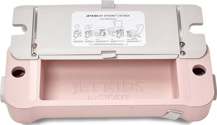 Чемодан-кроватка для путешествий Stokke JetKids Bedbox Pink