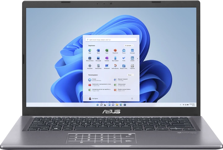Ноутбук ASUS Laptop X415JA-EK2418W (90NB0ST2-M010Y0) Slate Grey