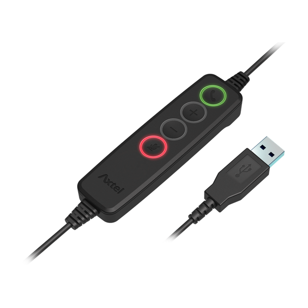 Гарнітура Axtel Voice UC 28 NC duo (AXH-V28UCD) - зображення 4