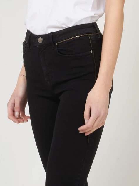 Jeansy skinny damskie GAS 35571928071308-0200 25 Czarne (8056775353522) - obraz 3