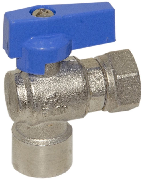 Кран BIANCHI угловой 1/2\"х1/2\" с накидной гайкой (527004040E) – низкие ...