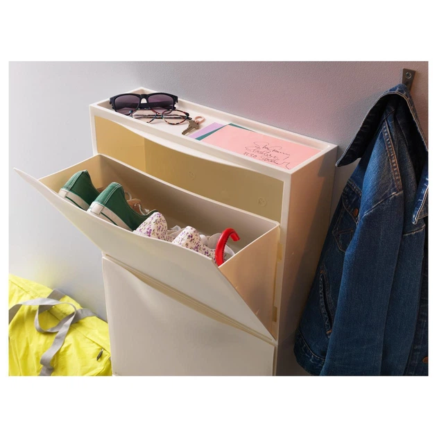 Шкафчик для обуви IKEA TRONES 52x39 см белый (003.973.07) – купить