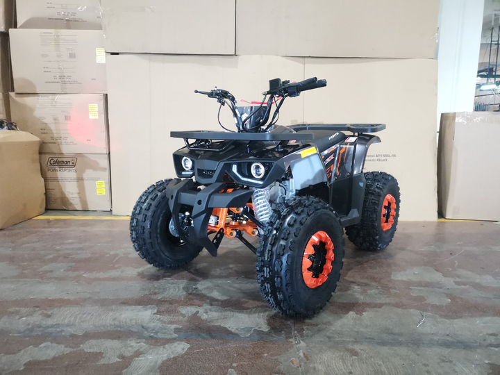 Квадроцикл Forte HUNTER 125 сіро-помаранчевий, бензиновий – фото ...