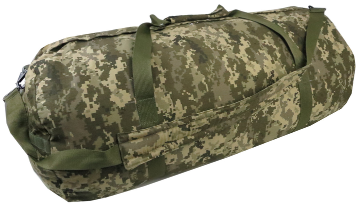 Велика дорожня сумка-баул 100L Ukr military піксель камуфляж ЗСУ - зображення 2