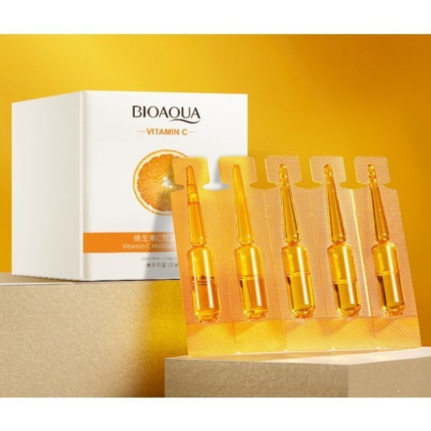 Сыворотка для лица Bioaqua Vitamin C Moisturizing Essence, с витамином ...