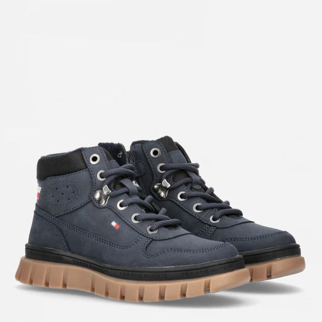 Trzewiki chłopięce Tommy Hilfiger T3B5-32517-1441800 30 Granatowe (8056380909787) - obraz 2