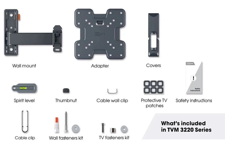 Кріплення Vogels TVM 3223 Black (6816001) - изображение 5