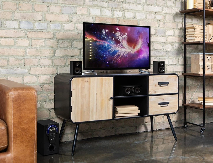 Акустична система Auna Area 525 DG 5.1 (10036135) 125Вт RMS BT USB SD AUX - Фото 5 Акустична система Auna Area 525 DG 5.1 (10036135) 125Вт RMS BT USB SD AUX - зображення 5
