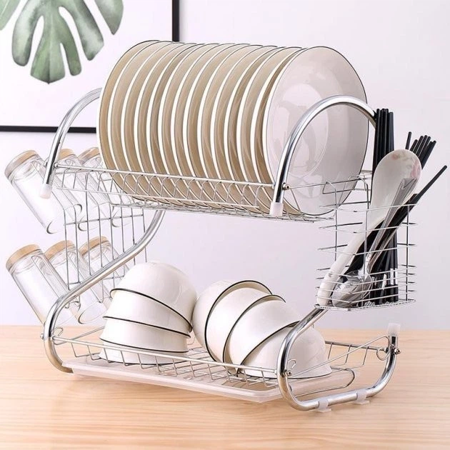 Стойка для хранения посуды kitchen storage rack - изображение 4