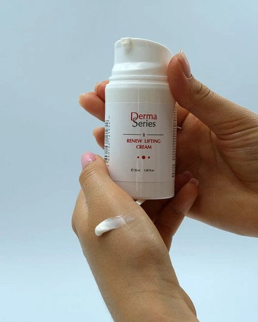 Регенерирующий анти-эйдж крем с лифтинговым эффектом Renew lifting cream Derma Series 50 мл - Фото 2 Регенерирующий анти-эйдж крем с лифтинговым эффектом Renew lifting cream Derma Series 50 мл - изображение 2