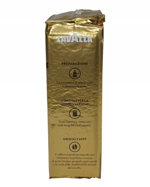 Кава Lavazza Qualita Oro мелена 250 г (0812) - Фото 3 Кава Lavazza Qualita Oro мелена 250 г (0812) - изображение 3