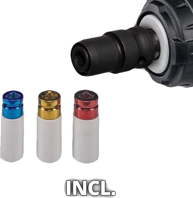 Akumulatorowy klucz udarowy Einhell X-Change IMPAXXO 18/400 bez akumulatora i ładowarki (4510070) - obraz 3