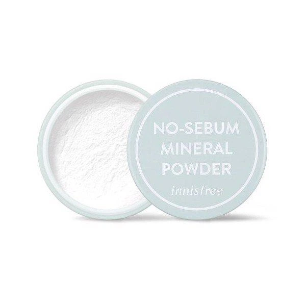 Мінеральна матуюча прозора пудра Innisfree No Sebum Mineral Powder 5g - зображення 3