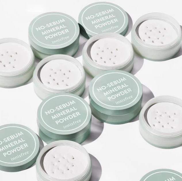 Мінеральна матуюча прозора пудра Innisfree No Sebum Mineral Powder 5g - зображення 5